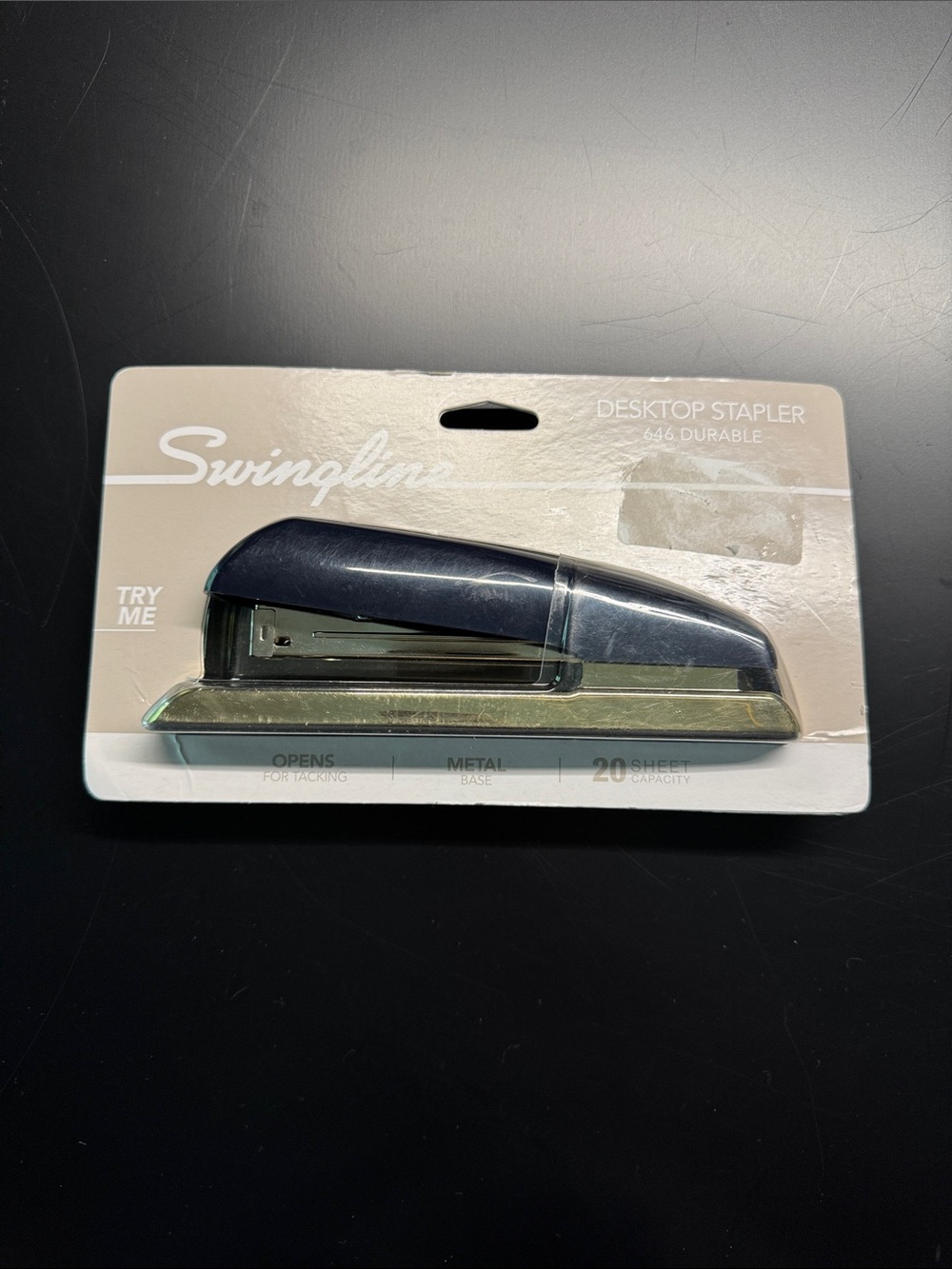 Swingline 646 Office Stapler Black - NWT